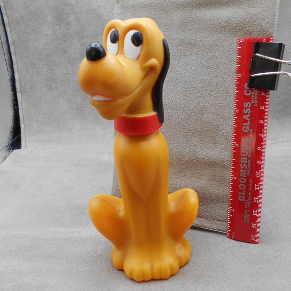 Avon Disney Pluto Dog Non-Tear Shampoo Bottle 1974 Vintage Mickey Mouse Pet - Picture 2 of 7